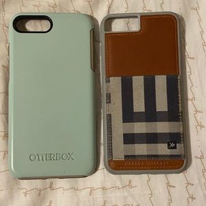 iPhone 8 Plus Otterbox and Thread Wallet Case